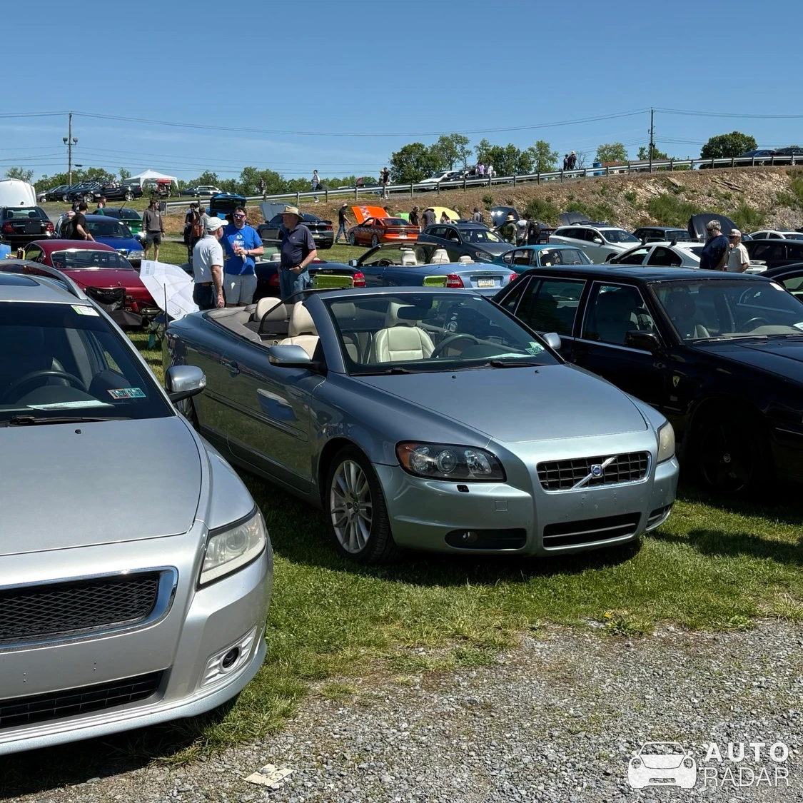 Volvo C70 spotted in Stockton
