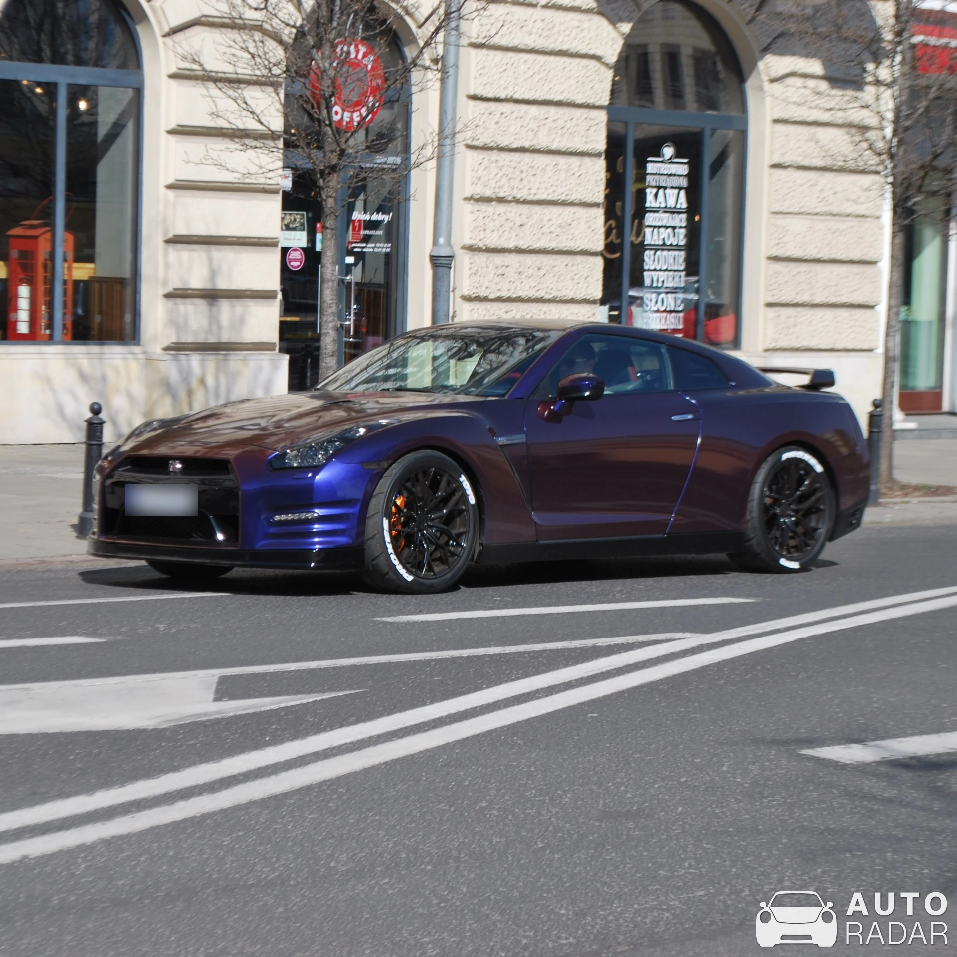 Nissan GT-R R35 spotted in Warszawa, Poland