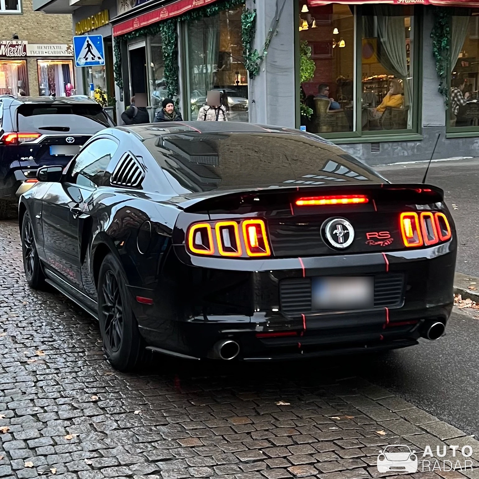 Ford Mustang GT spotted in Bagaregården, Sverige