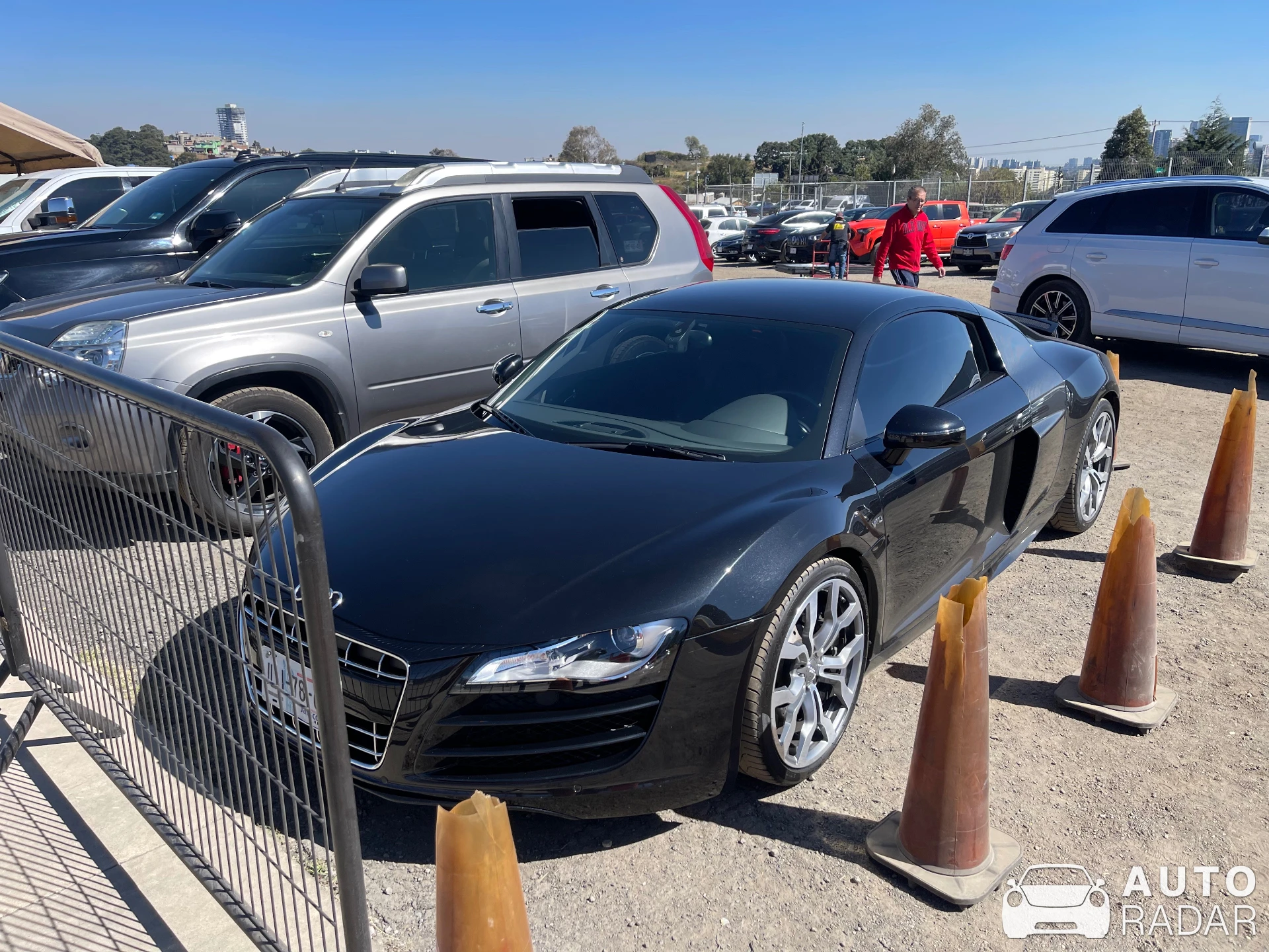 Audi R8 V10 spotted in Paraje Trejo, México