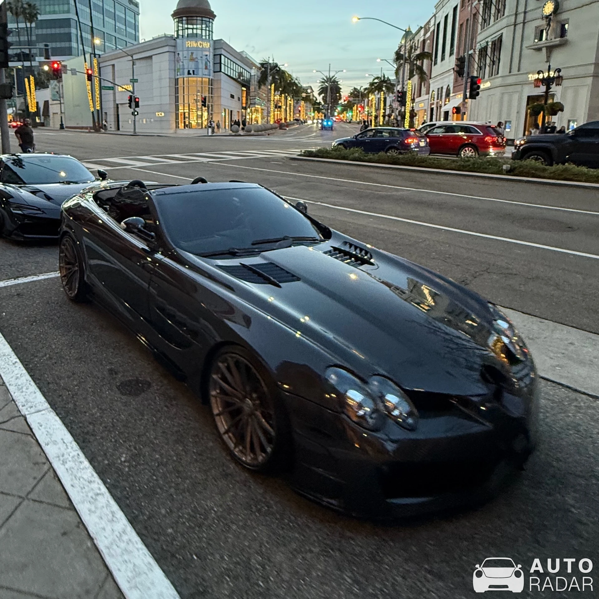 Mercedes-Benz SLR McLaren Mansory Renovatio spotted in Beverly Hills