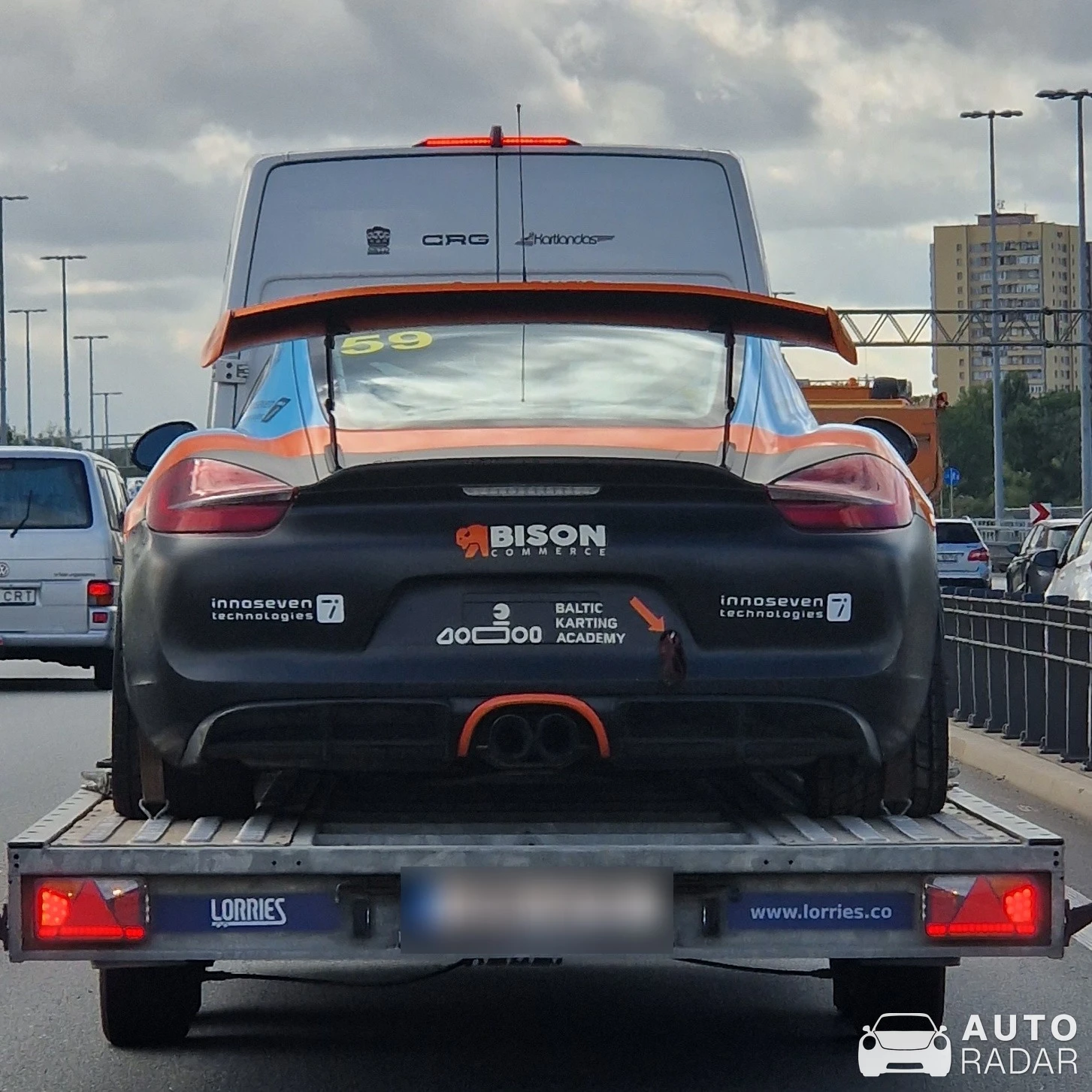 Porsche 981 Cayman GT4 Clubsport spotted in Warszawa