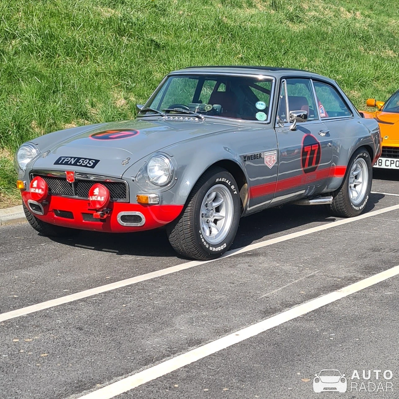 MG MGB GT spotted in Rhos on Sea, United Kingdom
