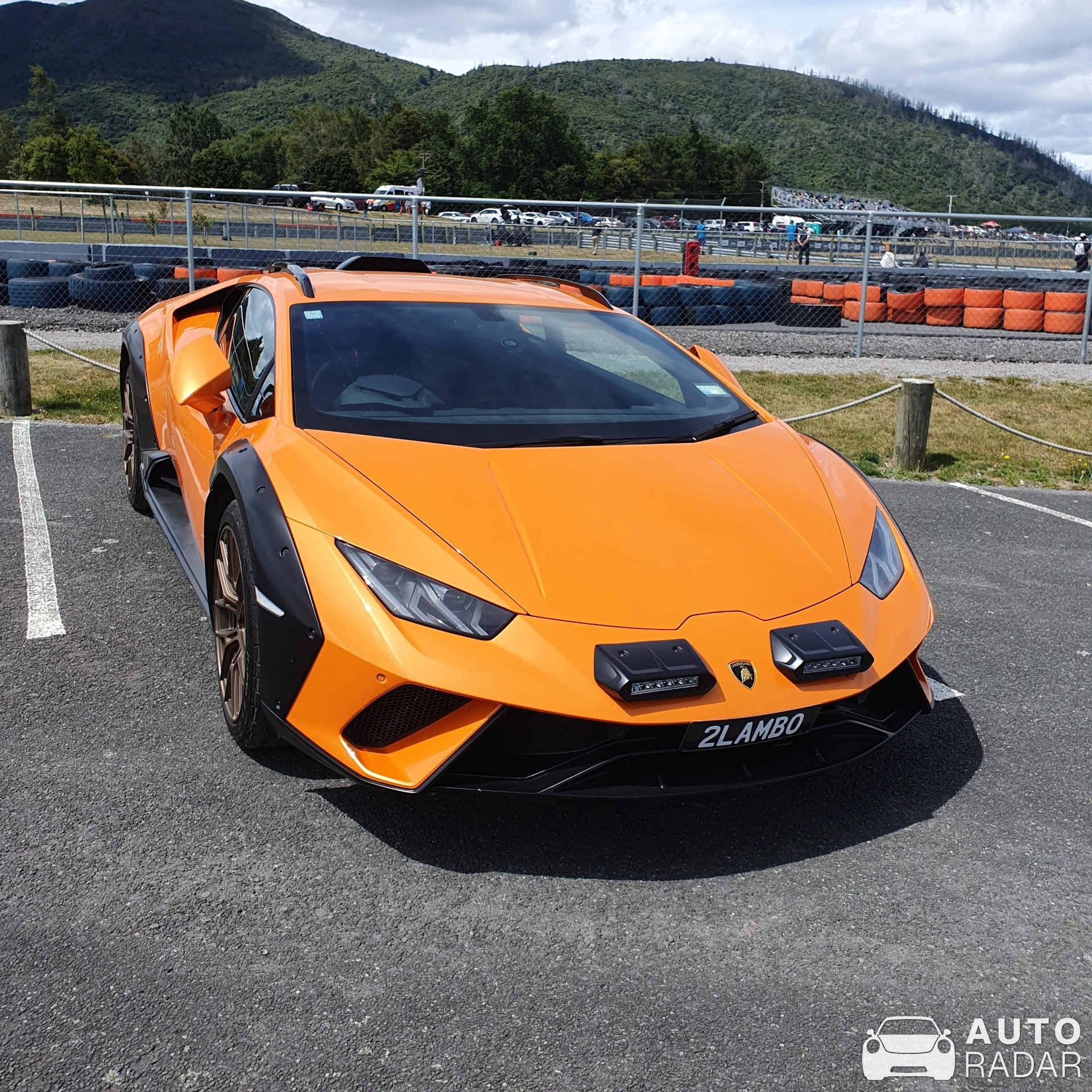 Lamborghini Huracán LP610-4 Sterrato spotted in Rotokawa, New Zealand