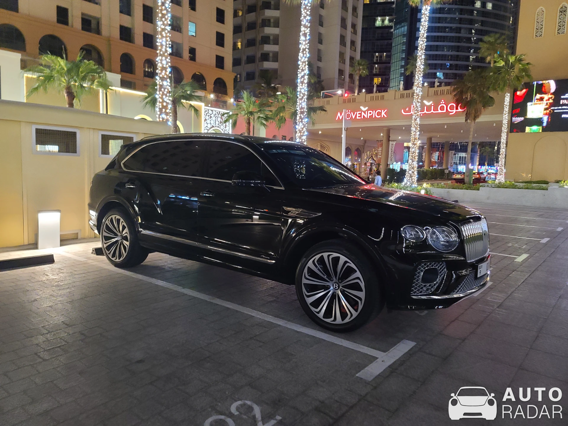 Bentley Bentayga Azure EWB spotted in Dubai