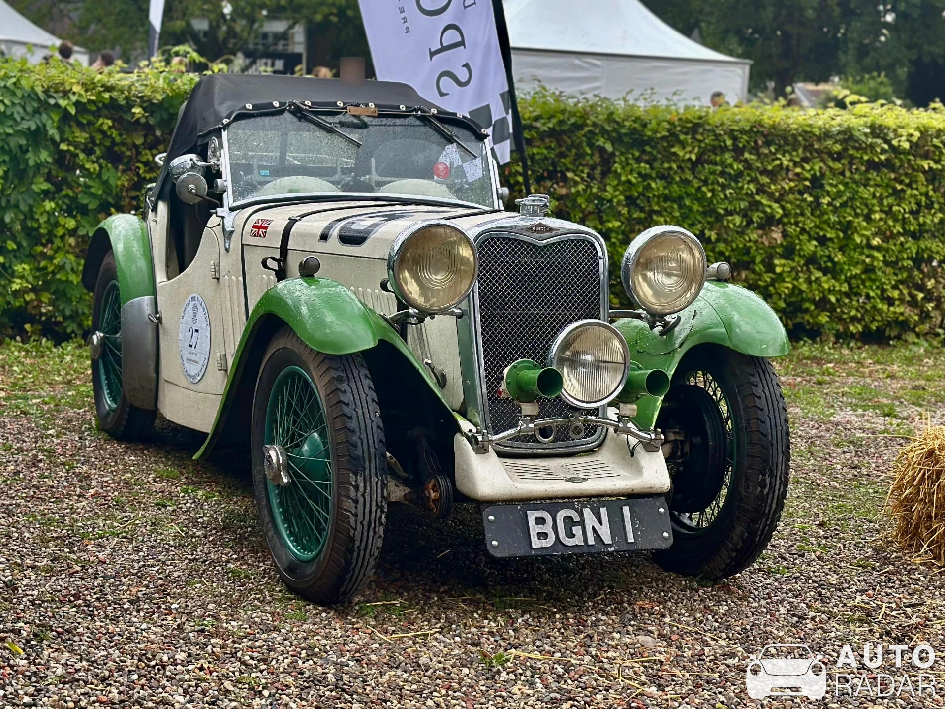 Singer Motors Limited Nine Sports Special spotted in Beesd