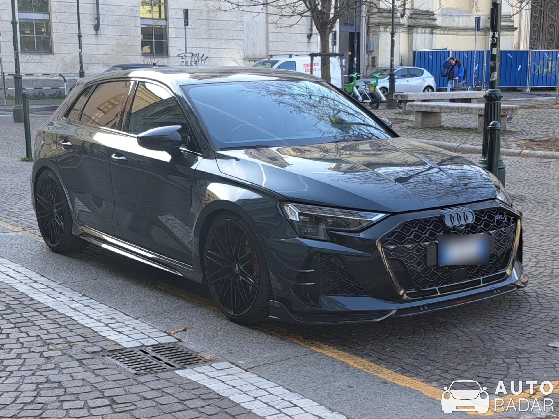 Audi ABT RS3-R Sportback 8Y spotted in Torino