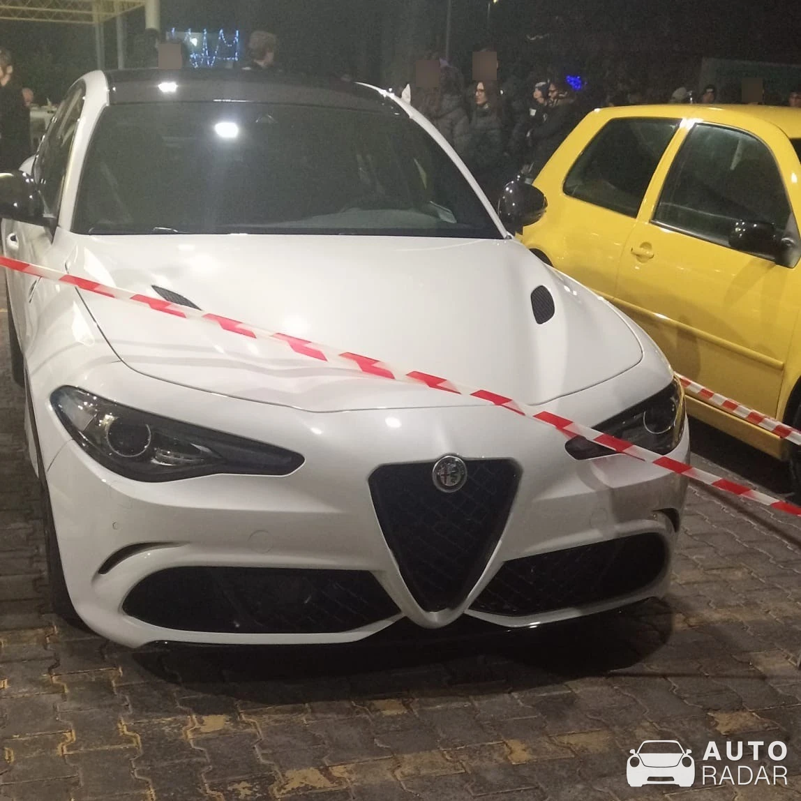 Alfa Romeo Giulia Quadrifoglio spotted in Noicàttaro, Italy