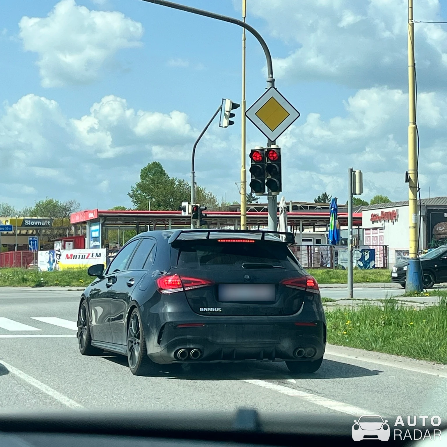 Mercedes-AMG Brabus A B45 W177 spotted