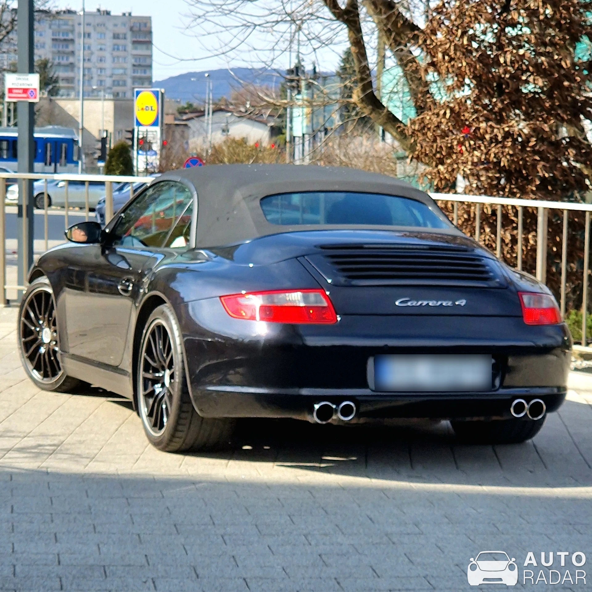 Porsche 997 Carrera 4 Cabriolet spotted in Kraków