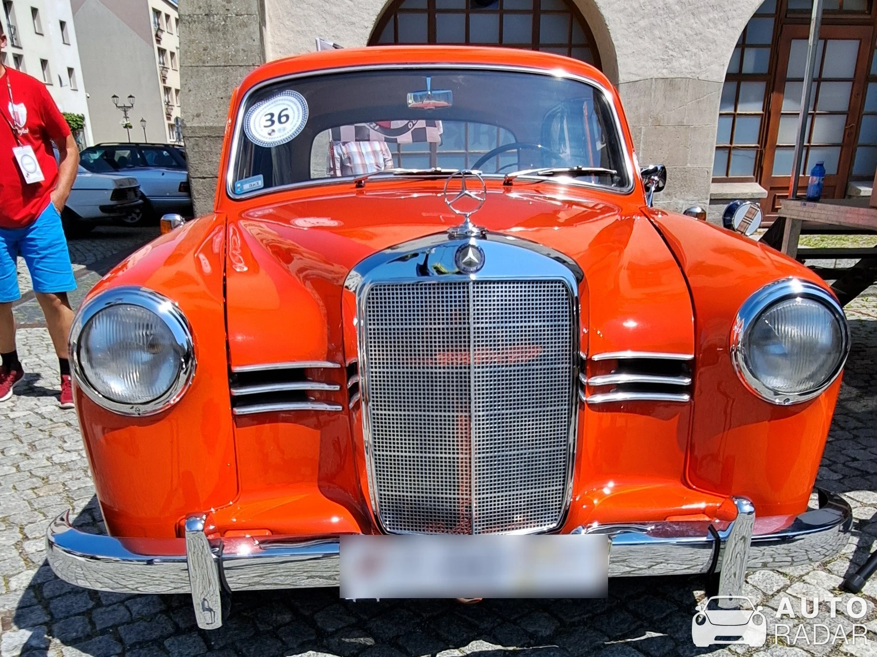 Mercedes-Benz W180 220S spotted in Lwówek Śląski