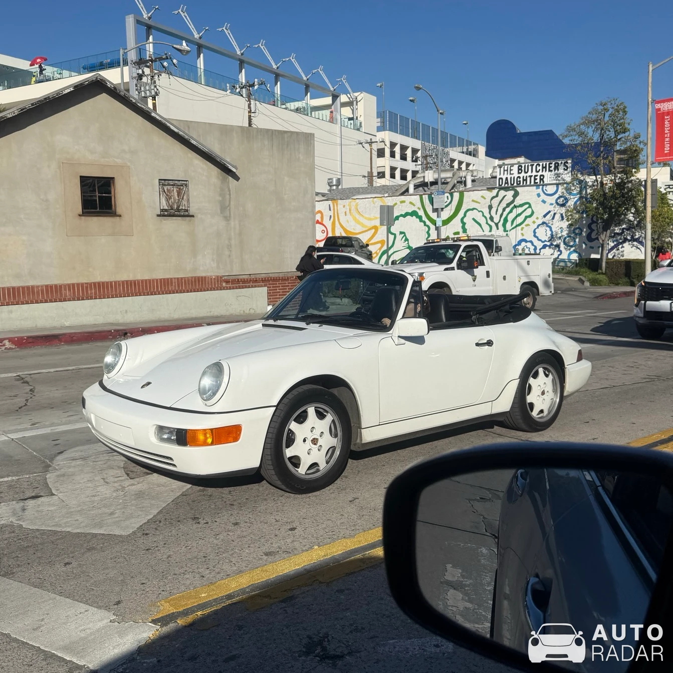 Porsche 964 Carrera 4 Cabriolet spotted in West Hollywood, United States