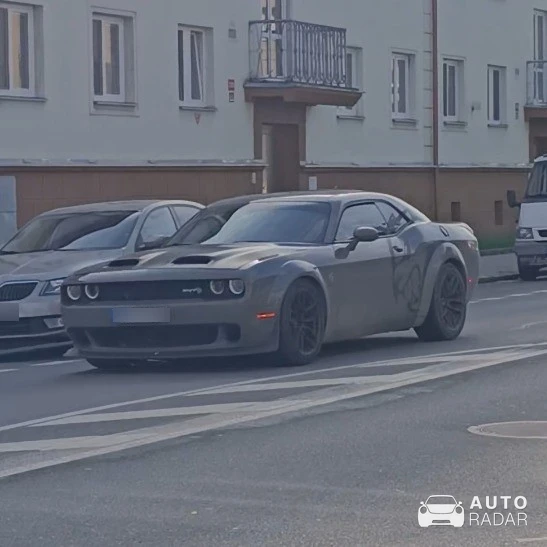 Dodge Challenger SRT Hellcat Widebody spotted in Okres Znojmo, Czechia