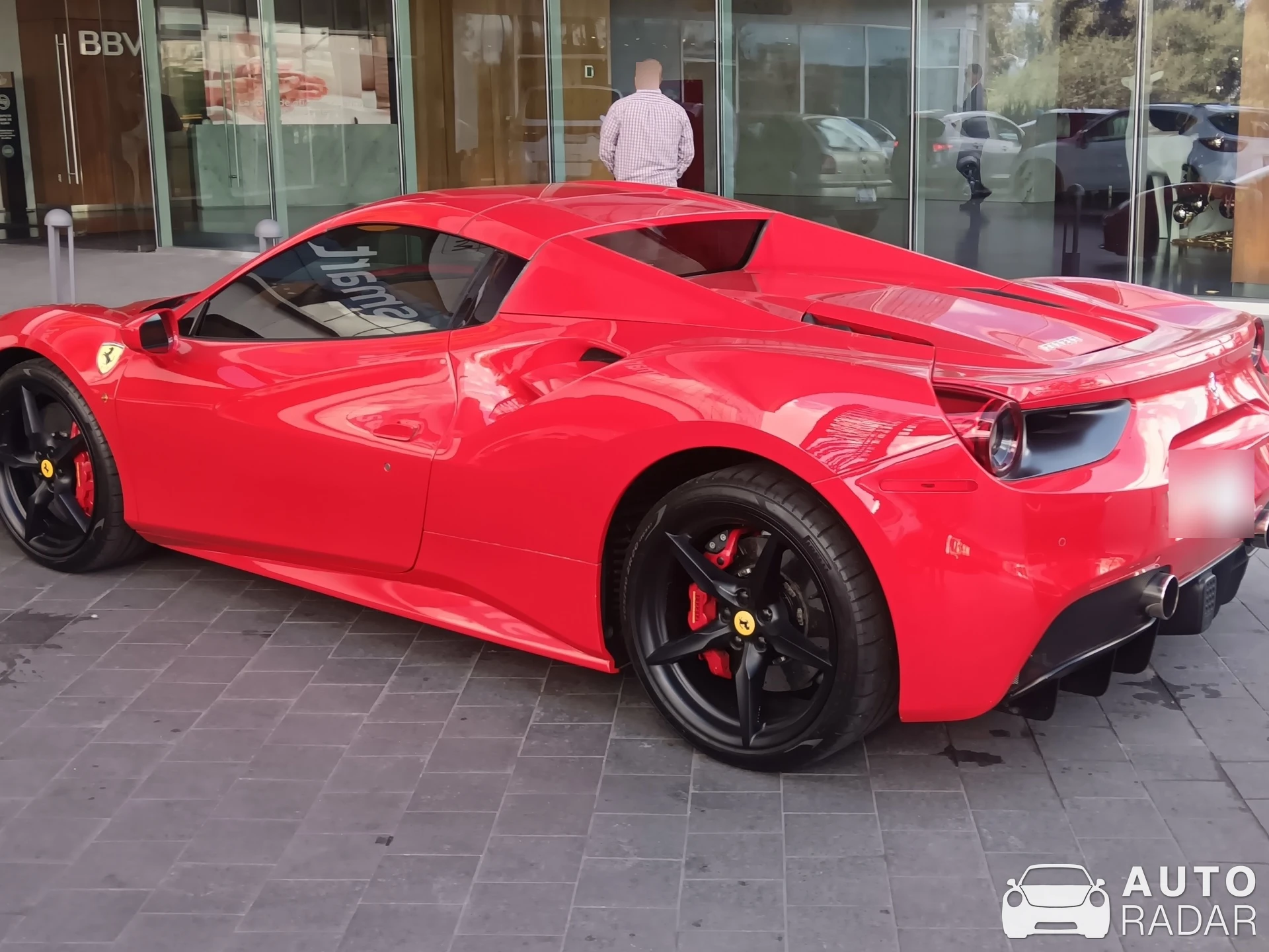 Ferrari 488 Spider spotted in , 