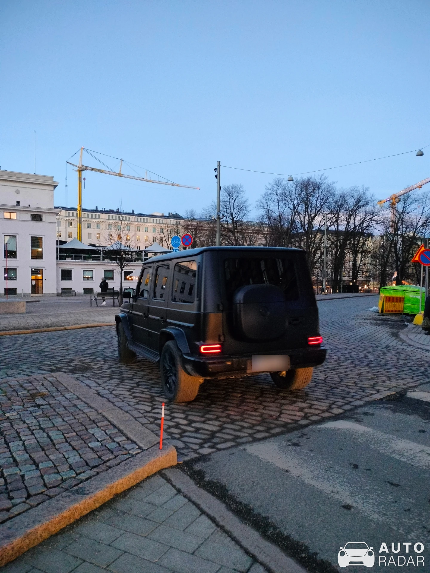 Mercedes-Benz G 580 EQ spotted in Helsinki, Finland