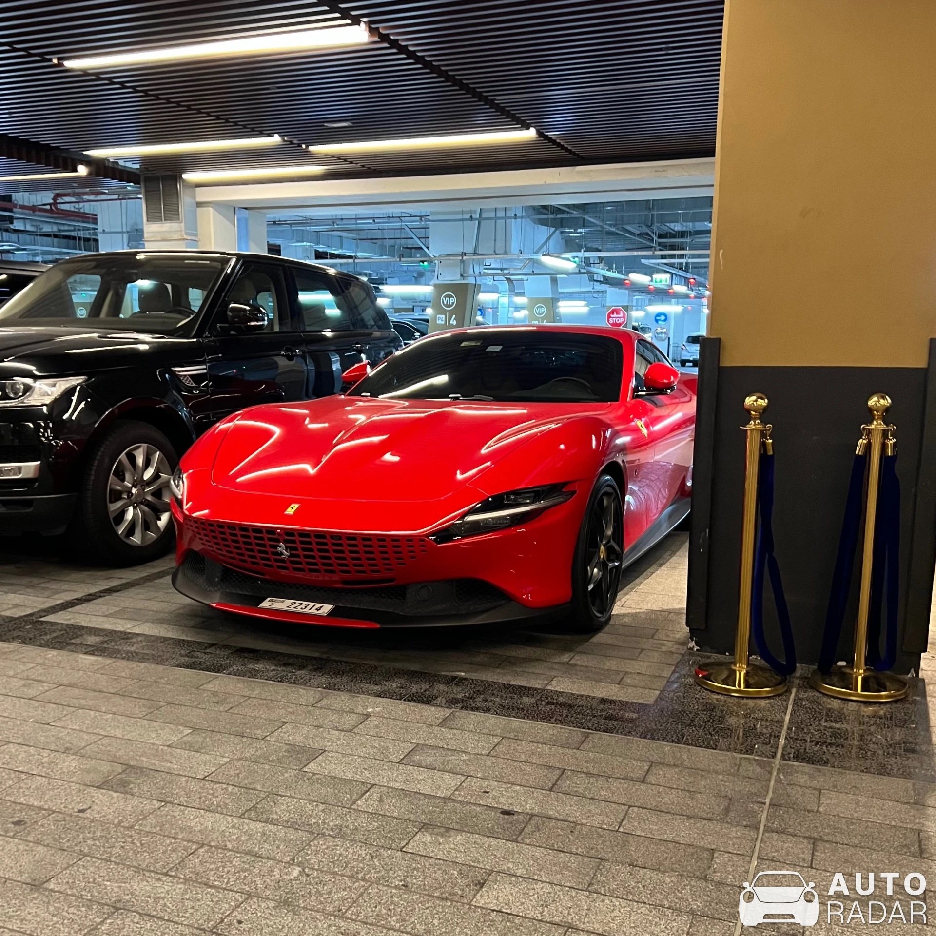 Ferrari Roma spotted in Abu Dhabi, United Arab Emirates