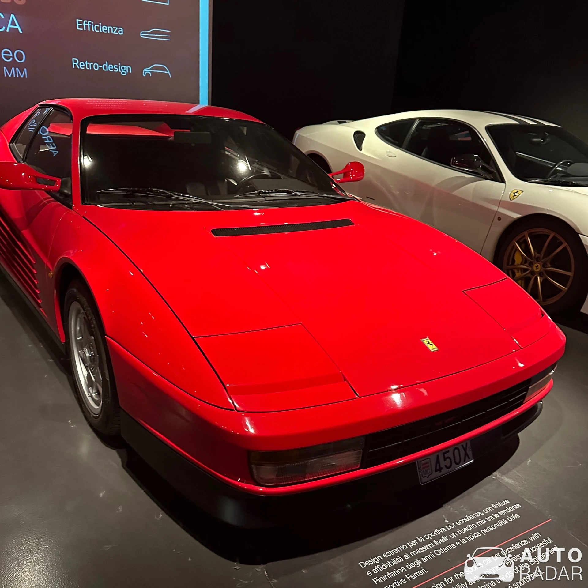 Ferrari Testarossa Monodado spotted in Torino