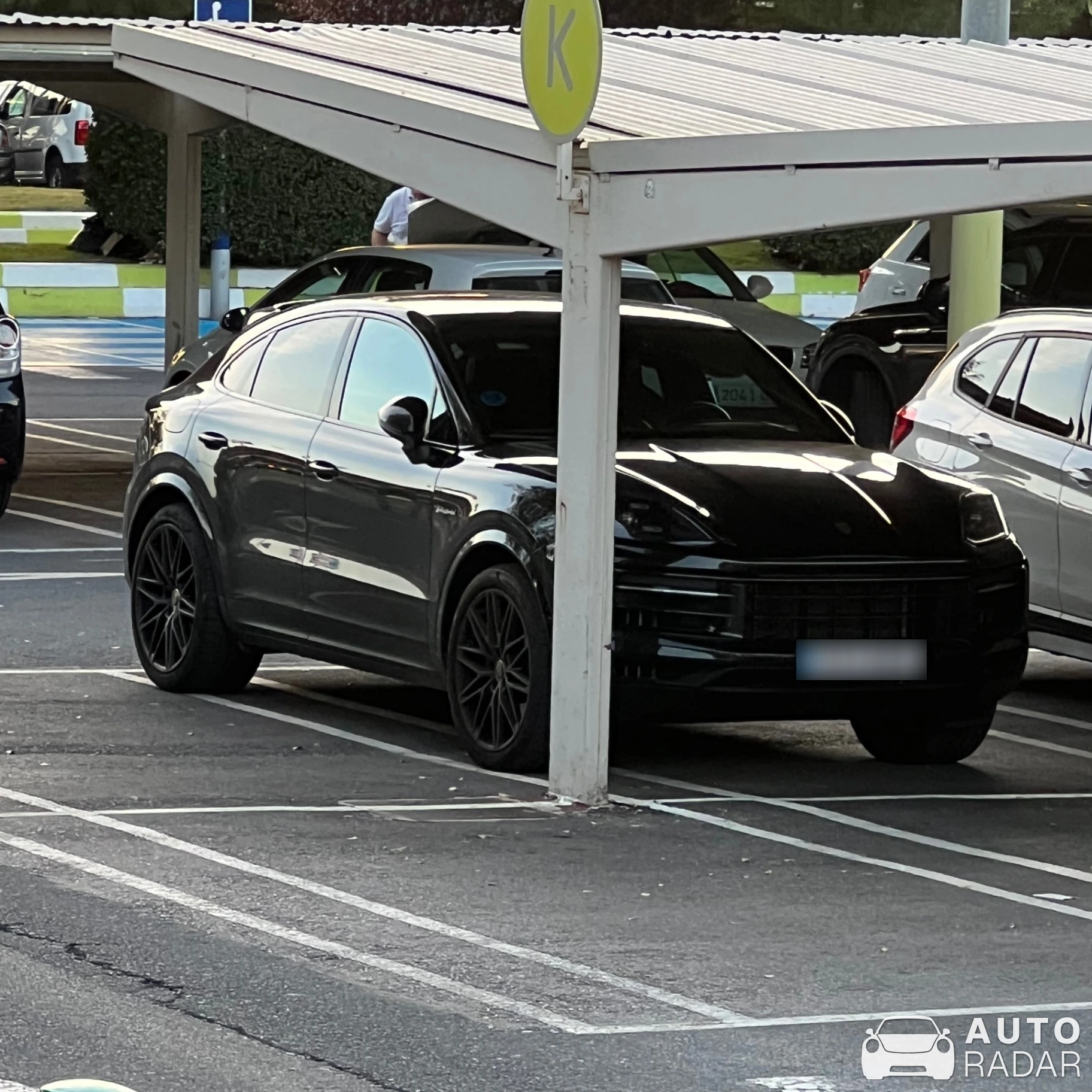 Porsche Cayenne Coupé Turbo S E-Hybrid spotted in Alcobendas, Spain