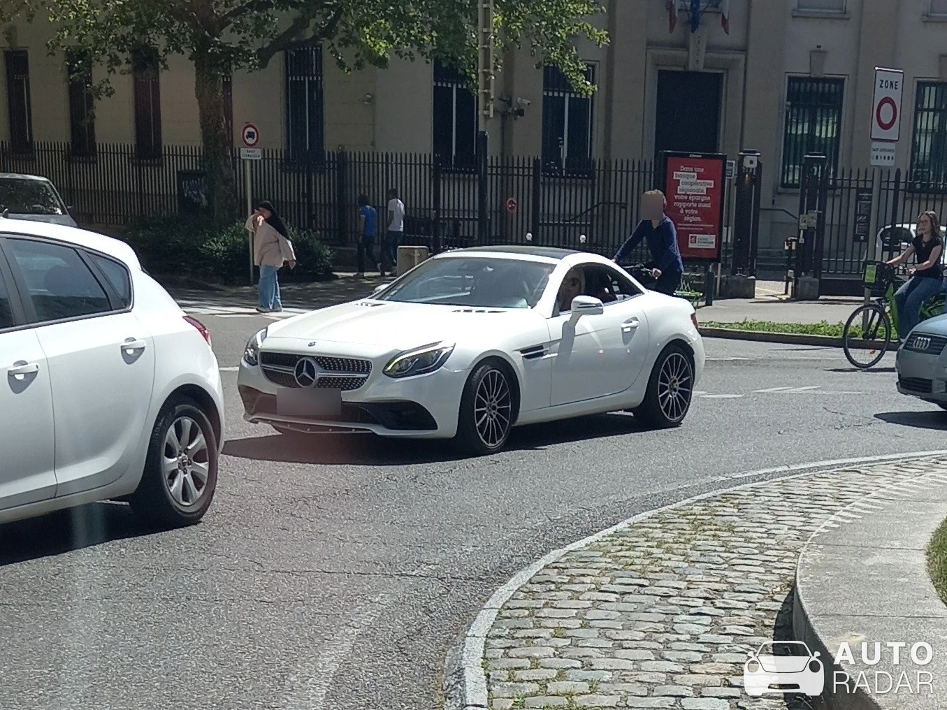 Mercedes-AMG SLC 43 spotted in Annecy