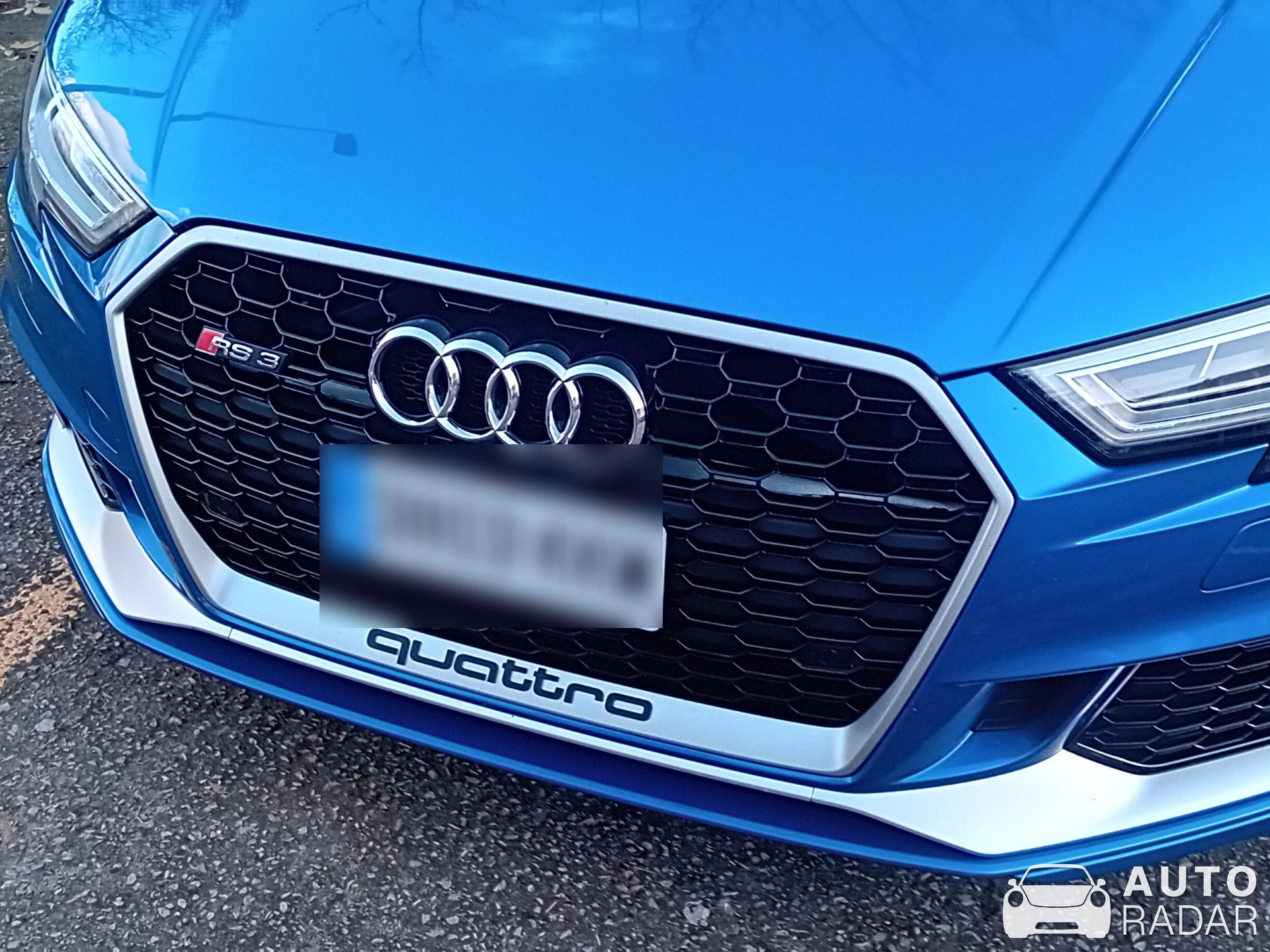 Audi RS3 Sedan 8V spotted in Beriáin, Spain