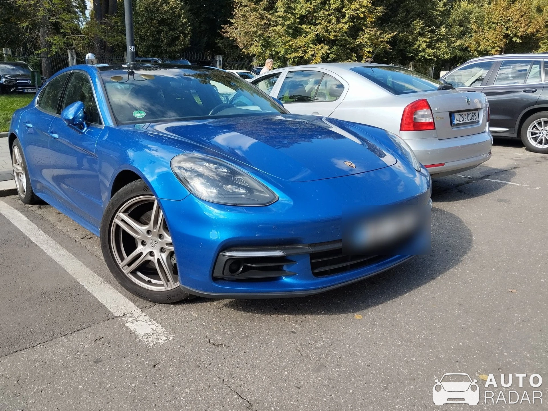 Porsche 971 Panamera 4S spotted in Kroměříž, Czechia