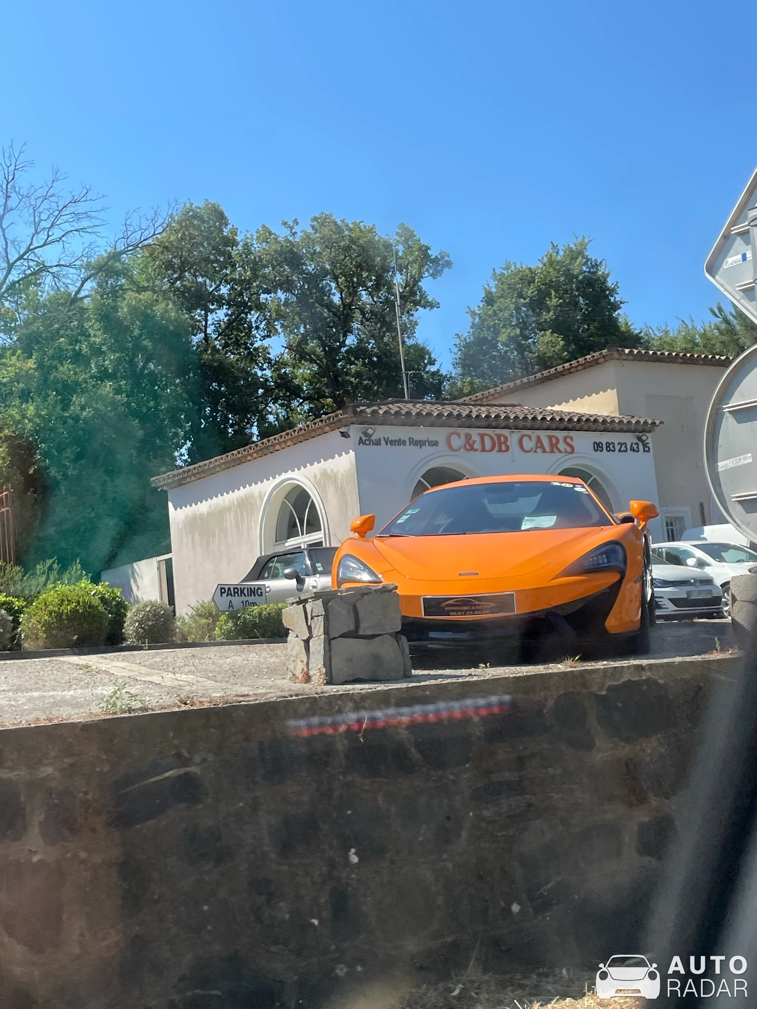 McLaren 540C spotted in Gassin