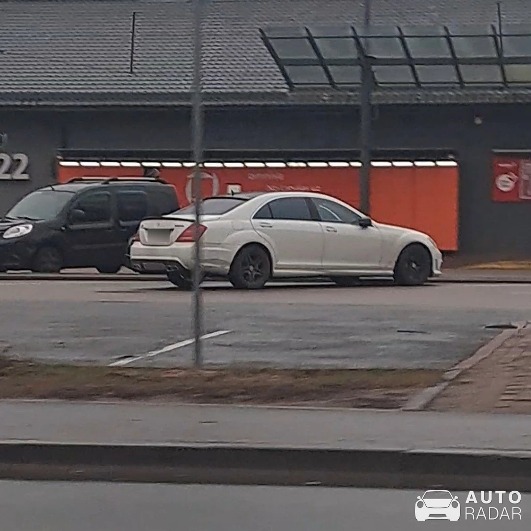 Mercedes-Benz S 65 W221 spotted in Riga, Latvia