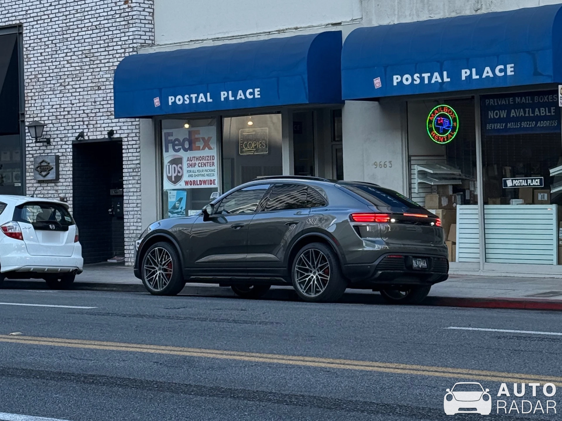 Porsche Macan EV spotted in Beverly Hills, United States