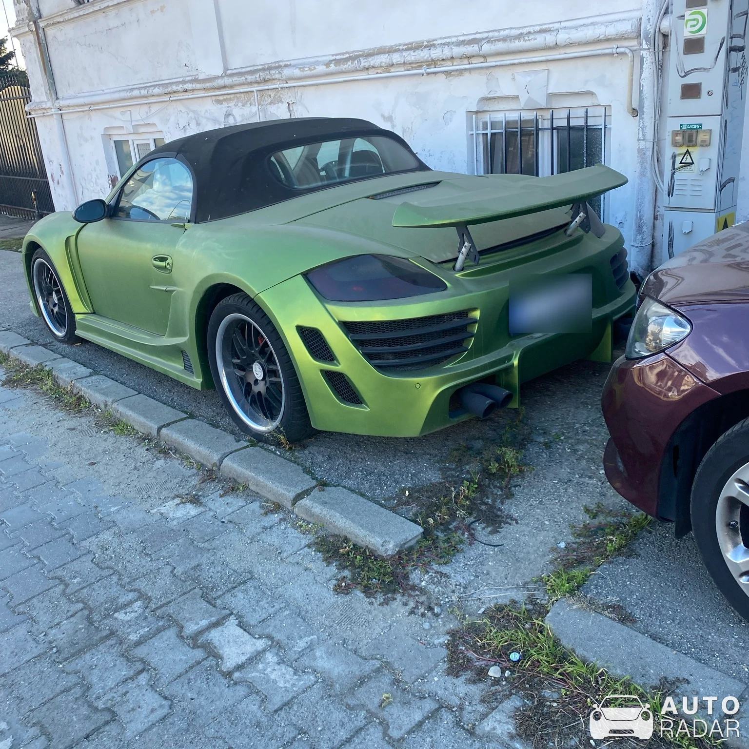 Porsche 986 Boxster spotted in Craiova