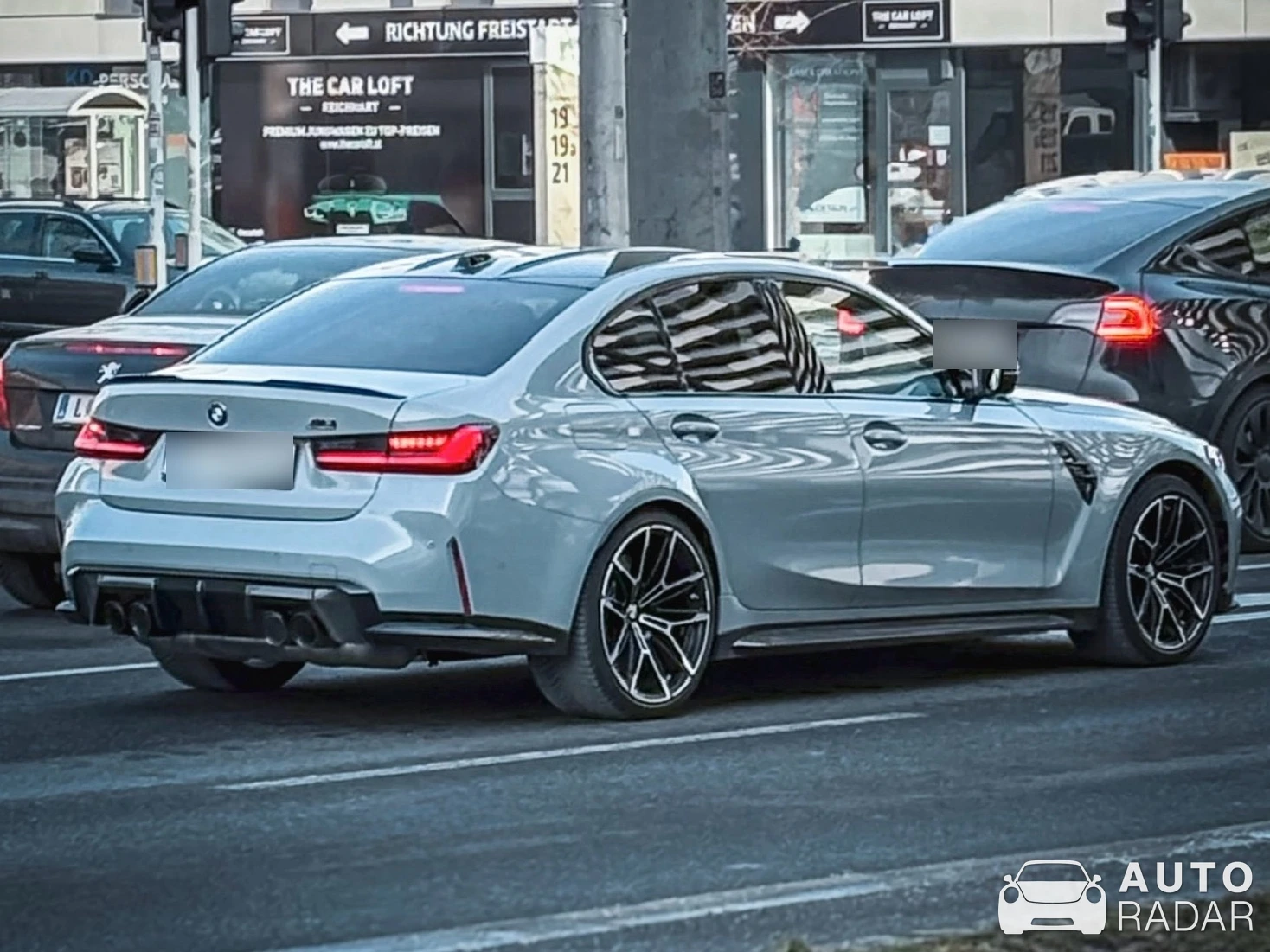 BMW M3 G80 Sedan Competition spotted in Pasching