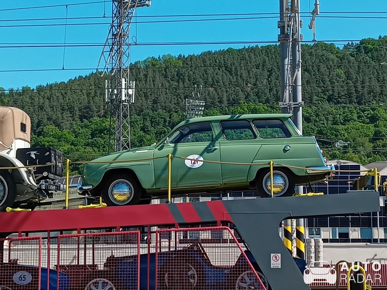 Saab 95 spotted in Žilina