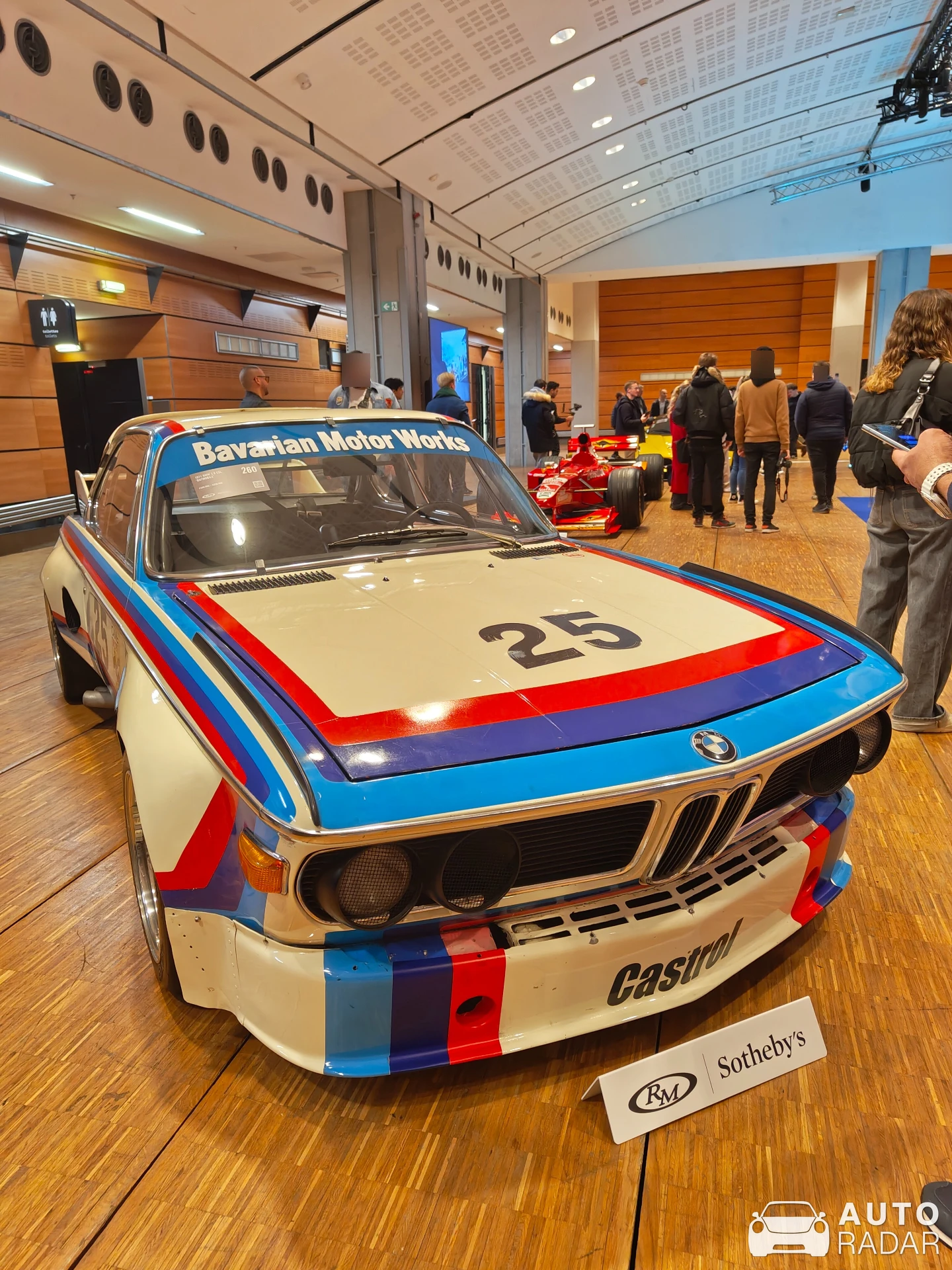 BMW 3.0 CSL E9 spotted in Paris, France