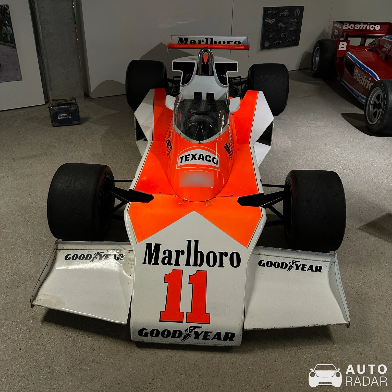 McLaren M23 spotted in Langenthal