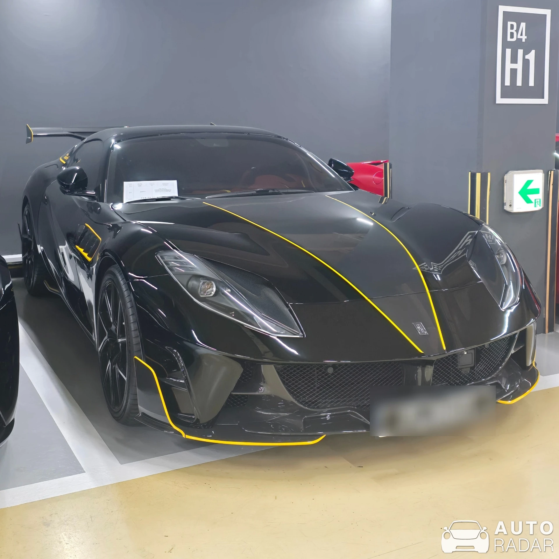 Ferrari 812 Superfast Mansory Stallone spotted in Seocho District, South Korea