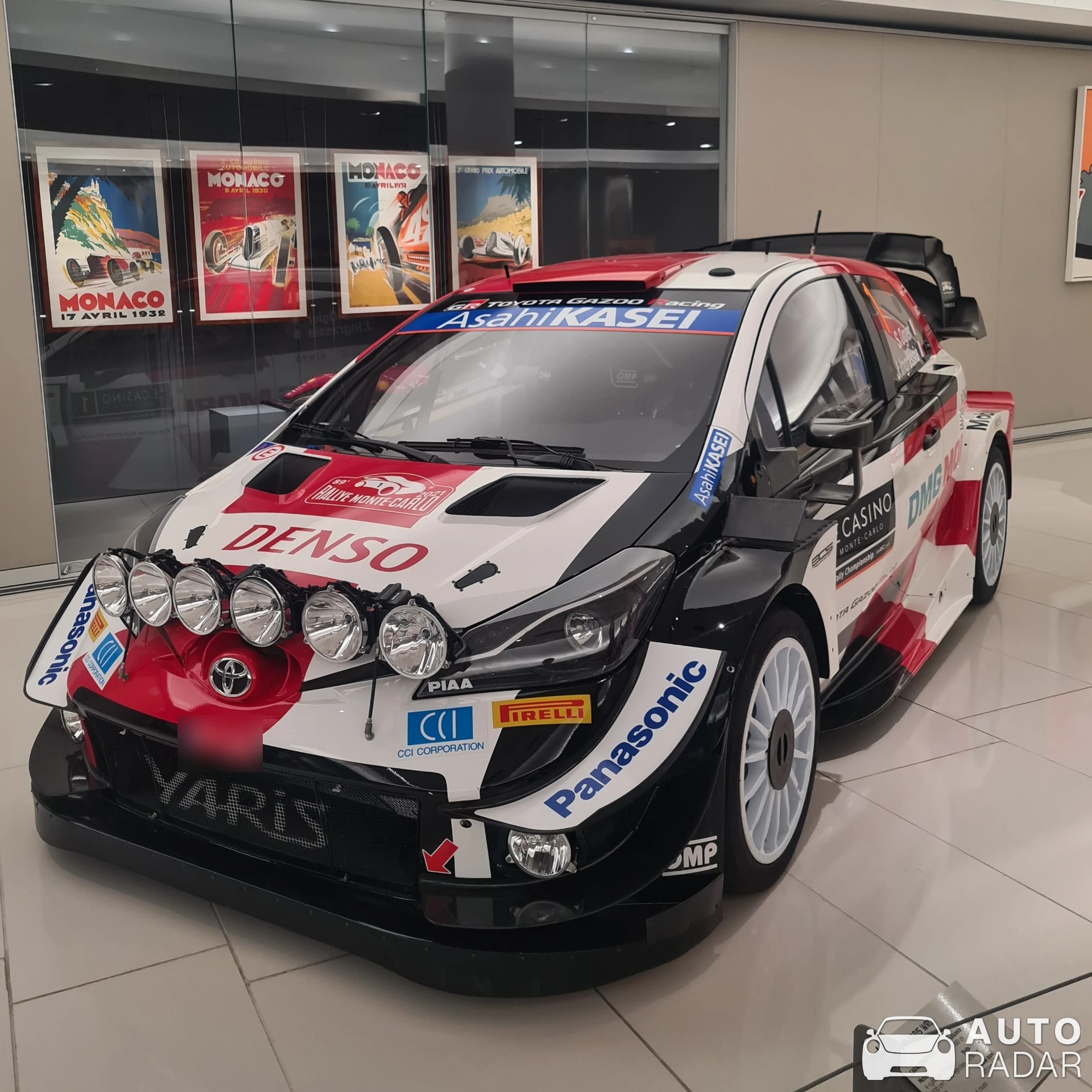Toyota GR Yaris WRC spotted in Monaco