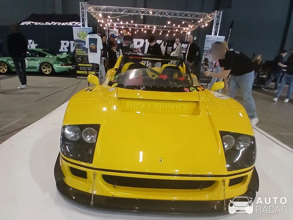 Ferrari F40 LM Barchetta spotted in Staden