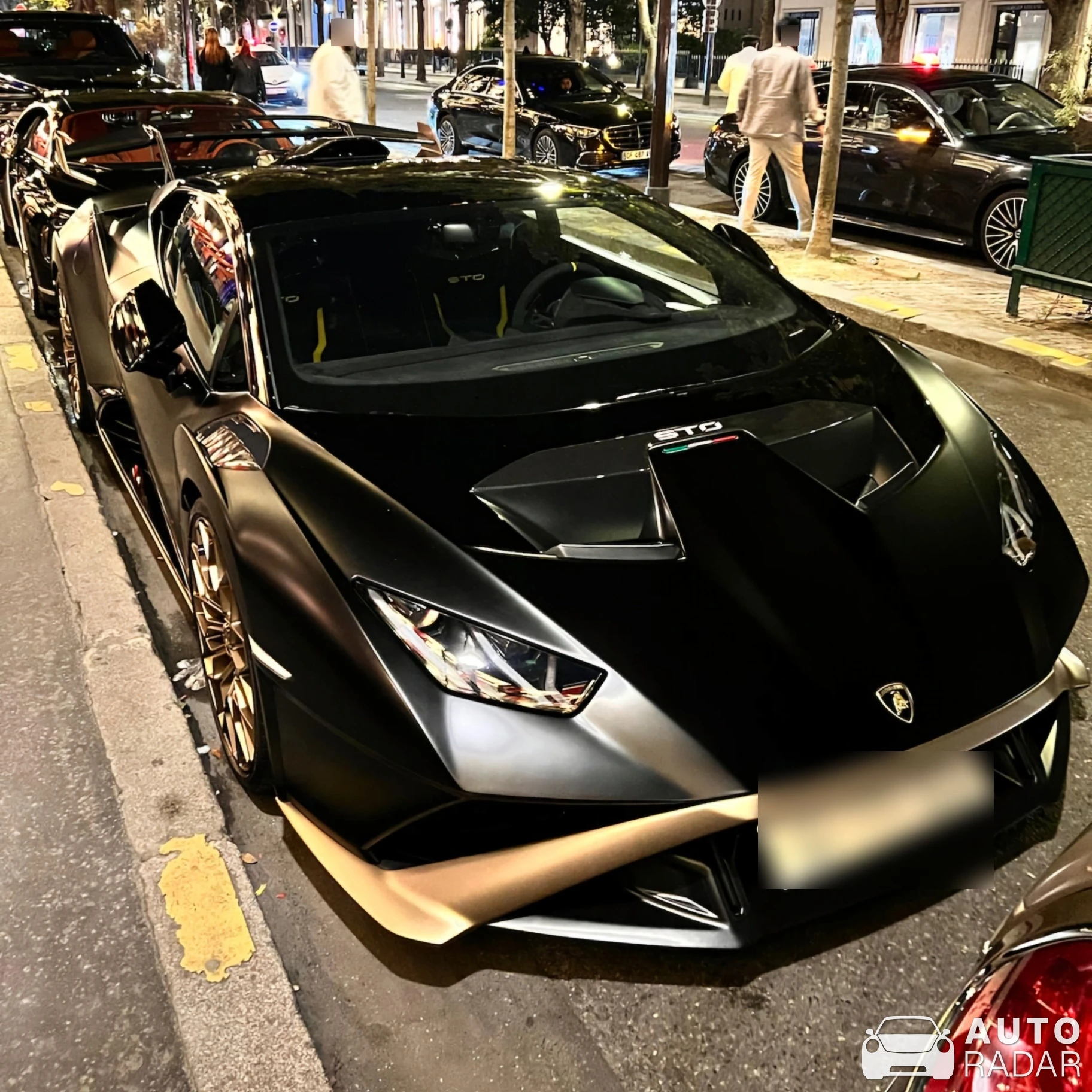 Lamborghini Huracán LP640-2 STO spotted in Paris, France