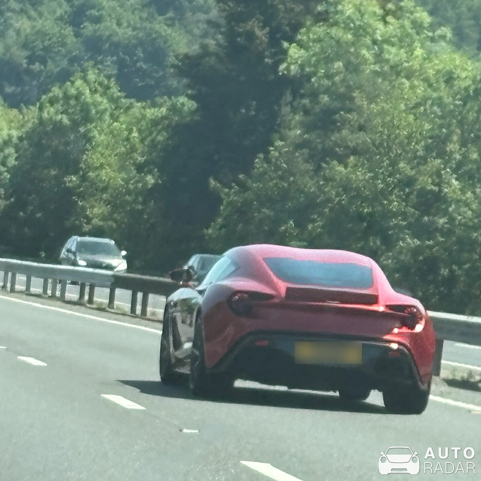 Aston Martin Vanquish Zagato spotted
