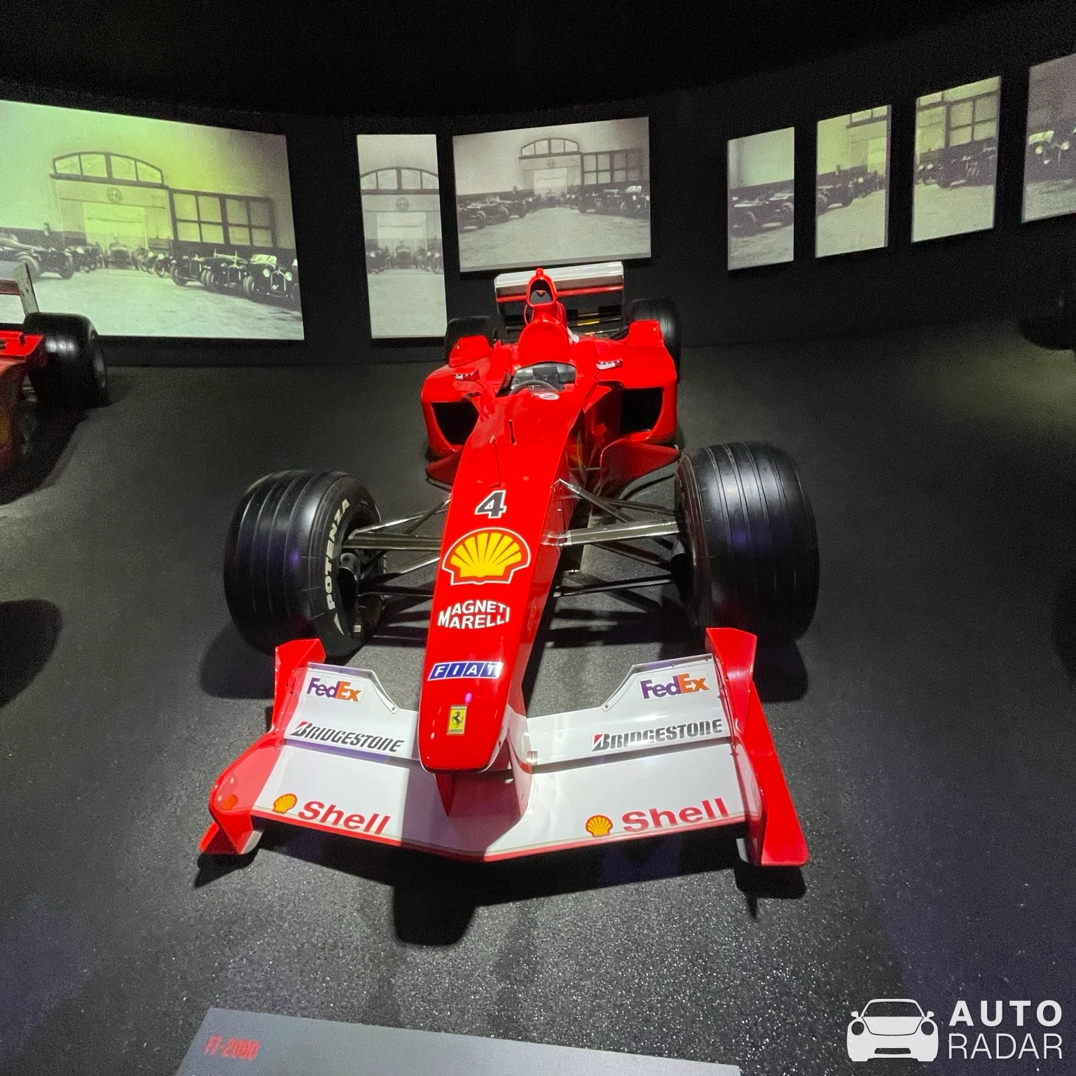 Ferrari F2003-GA spotted in Maranello