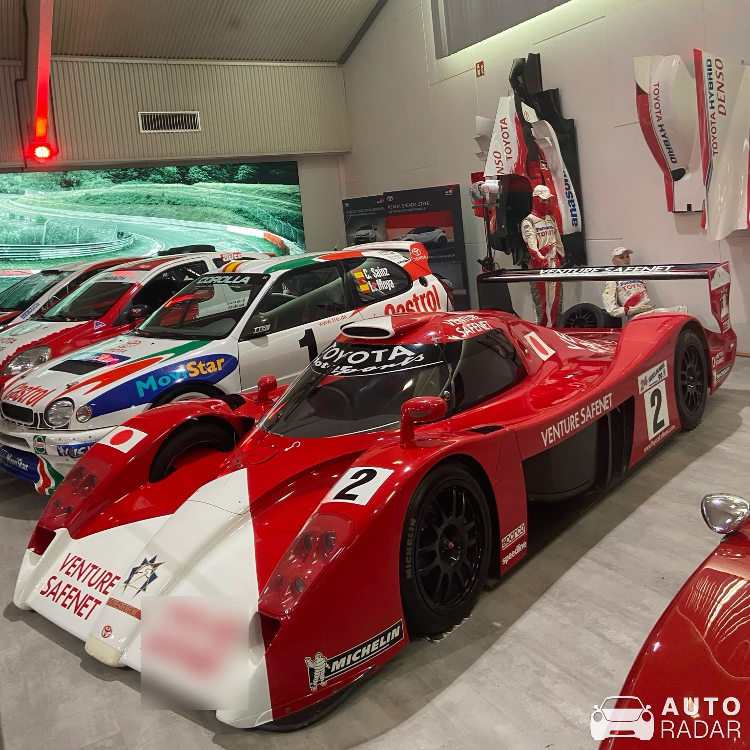 Toyota GT-One spotted in Köln
