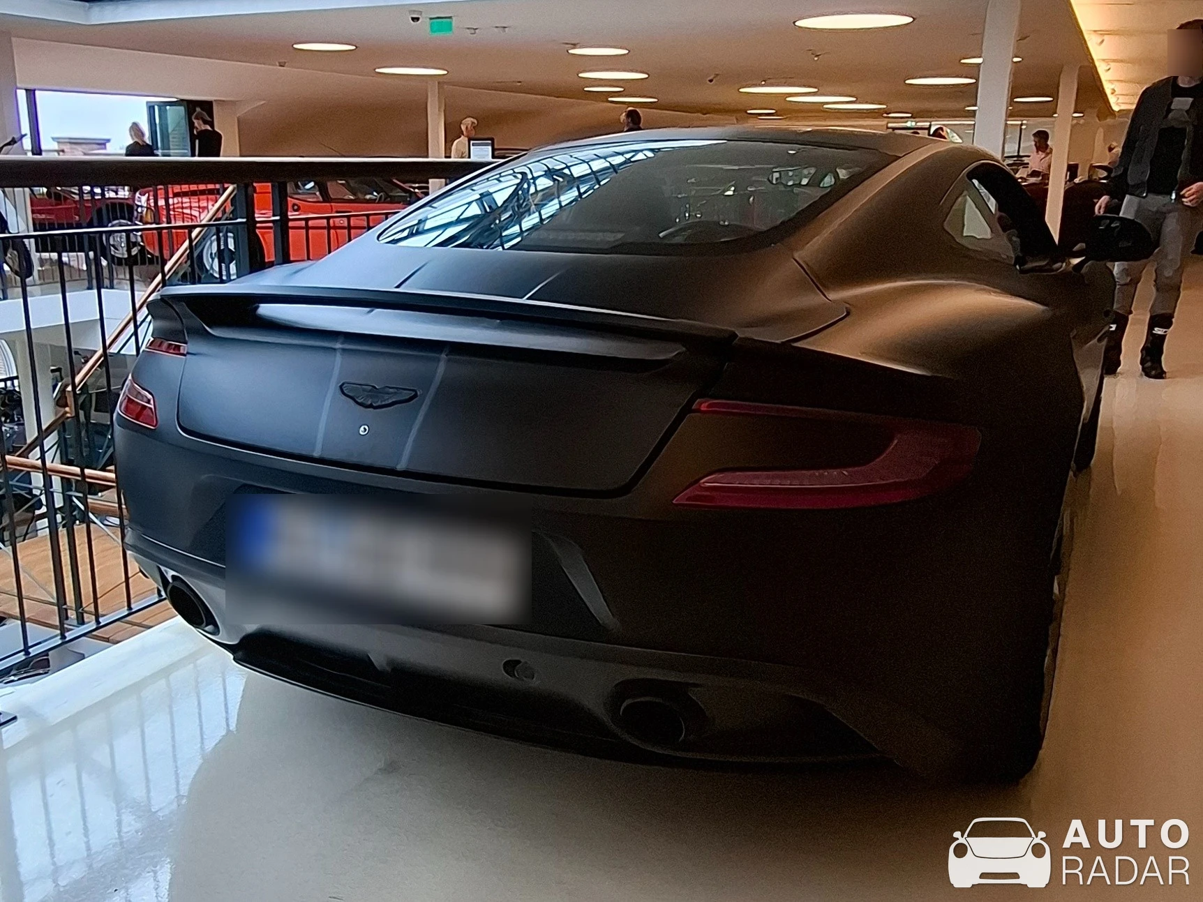 Aston Martin Vanquish 2013 One of Seven spotted in Brummen