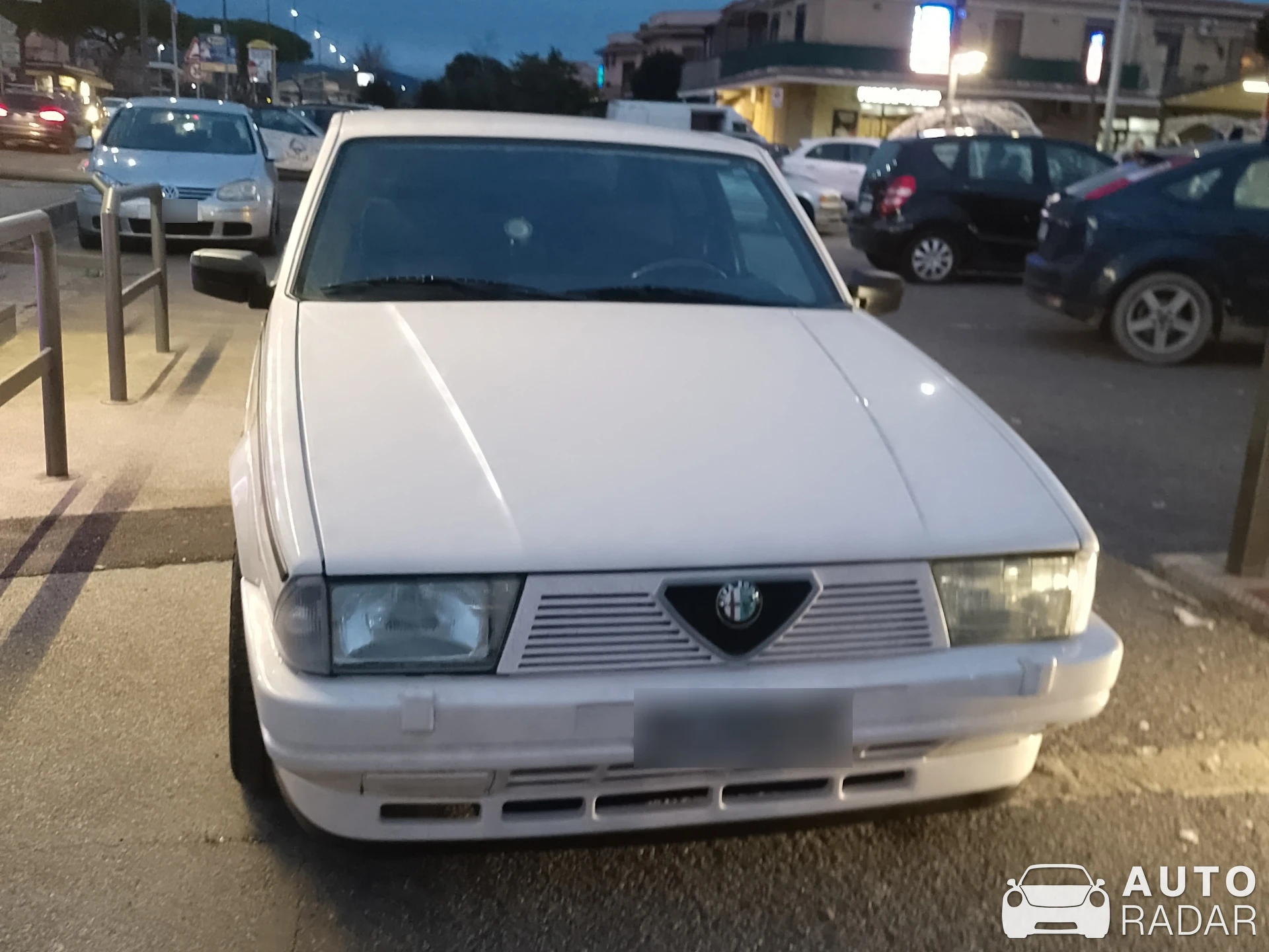 Alfa Romeo 75 1.8i Turbo America spotted in Cerveteri