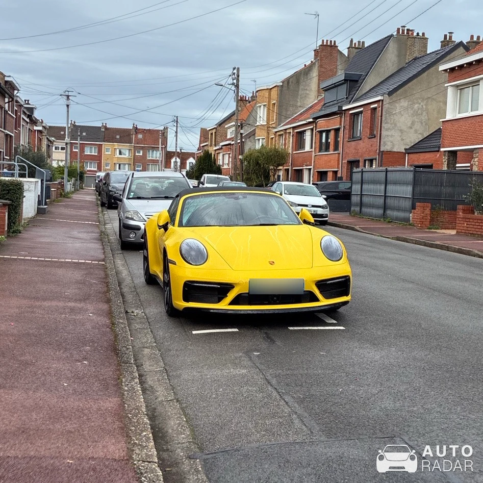 Porsche 991 Targa 4 MkI spotted in Dunkerque, France