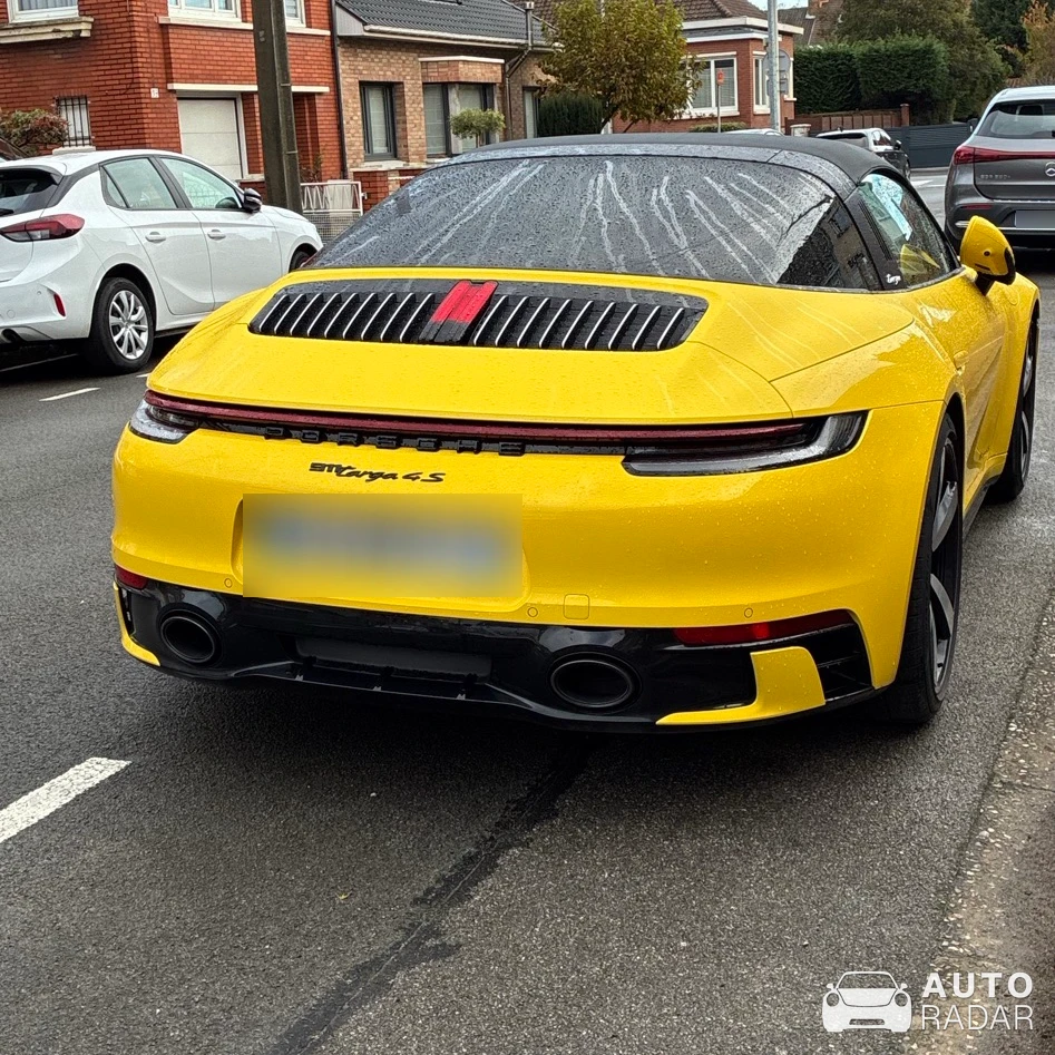 Porsche 991 Targa 4 MkI spotted in Dunkerque