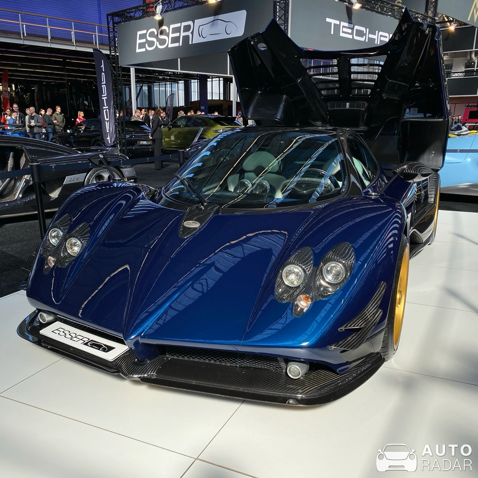 Pagani Zonda R spotted in Amsterdam
