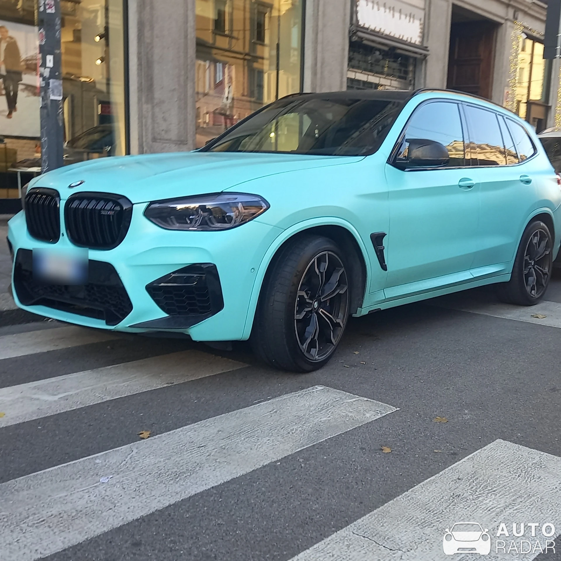 BMW X3 M F97 Competition spotted in Milan, Italy
