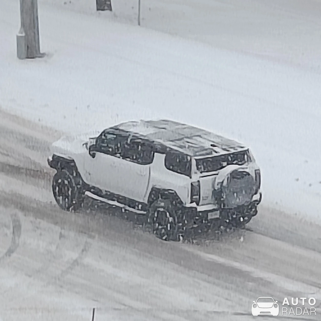 Hummer EV spotted in Rimouski, Canada