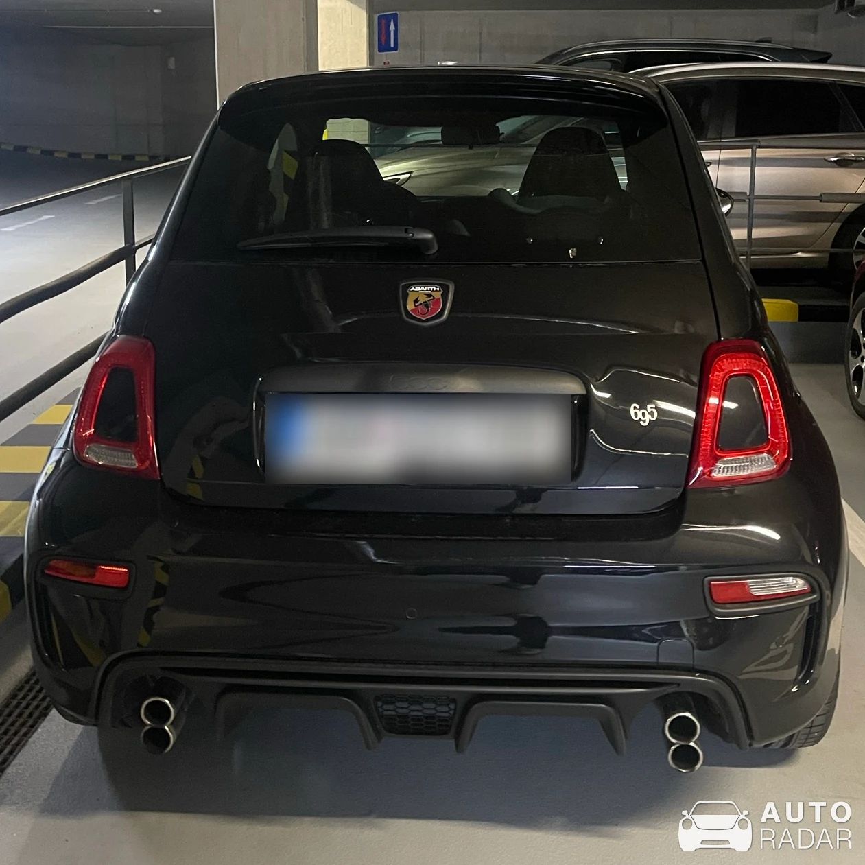 Abarth 695 75° Anniversario spotted