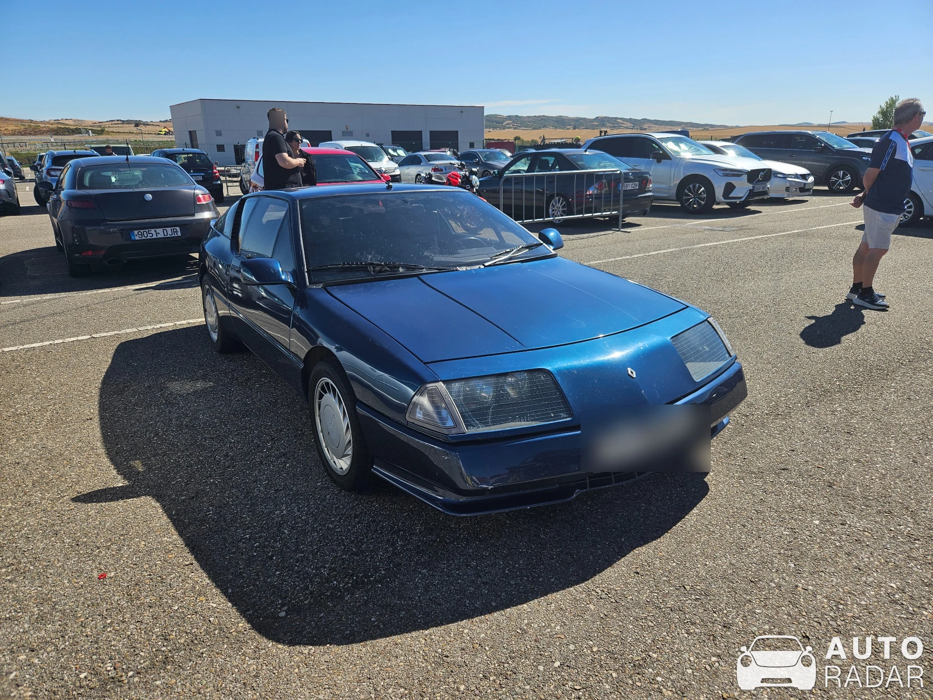 Alpine V6 GTA spotted in Los Arcos