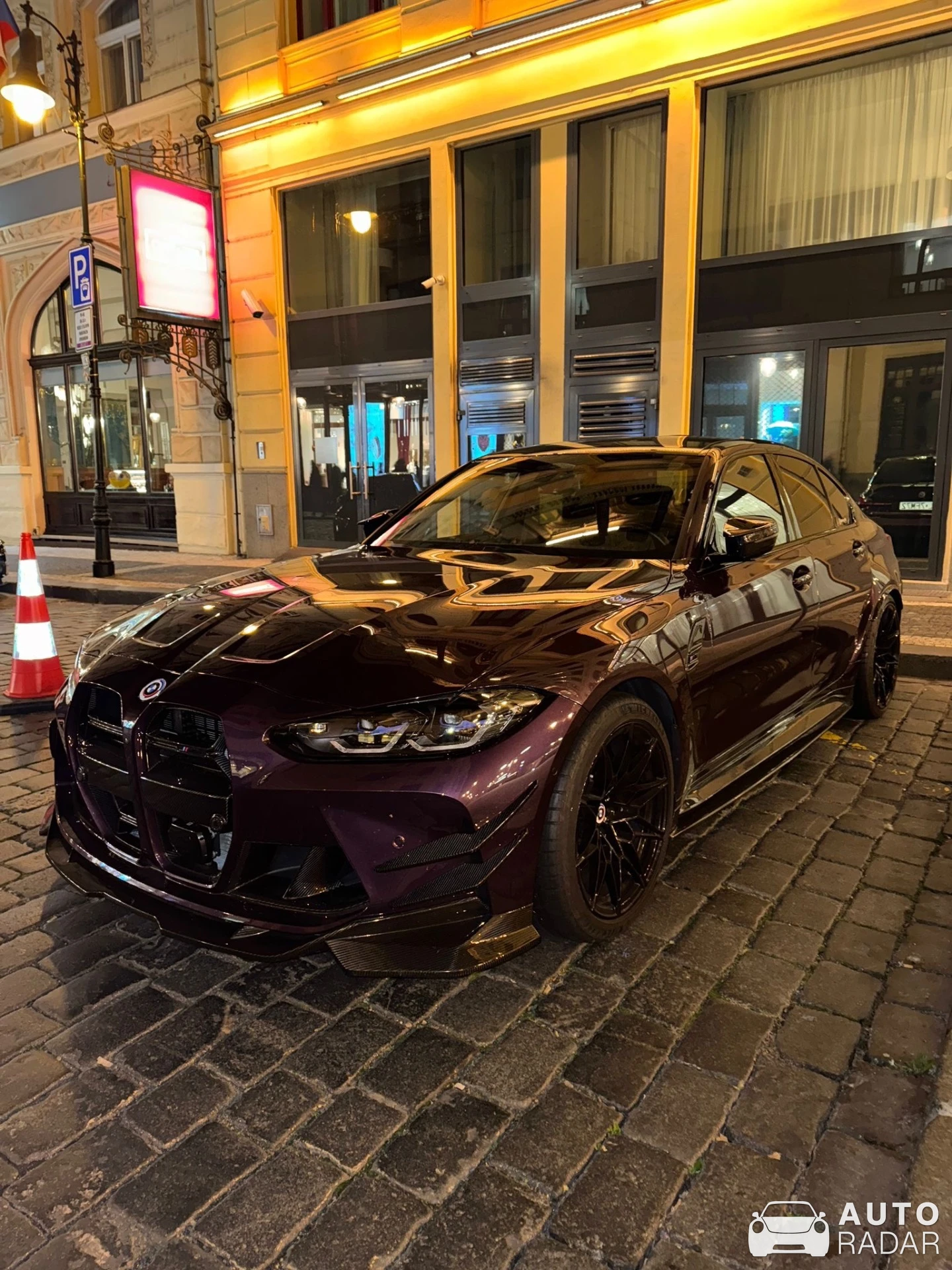 BMW M3 G80 Sedan Competition spotted in Praha 1, Czechia